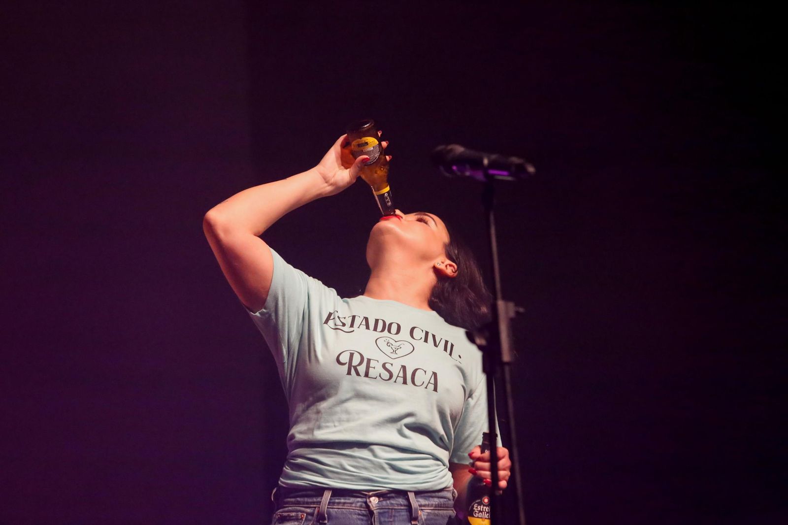 Fotografías del monólogo de Martita de Graná en La Línea