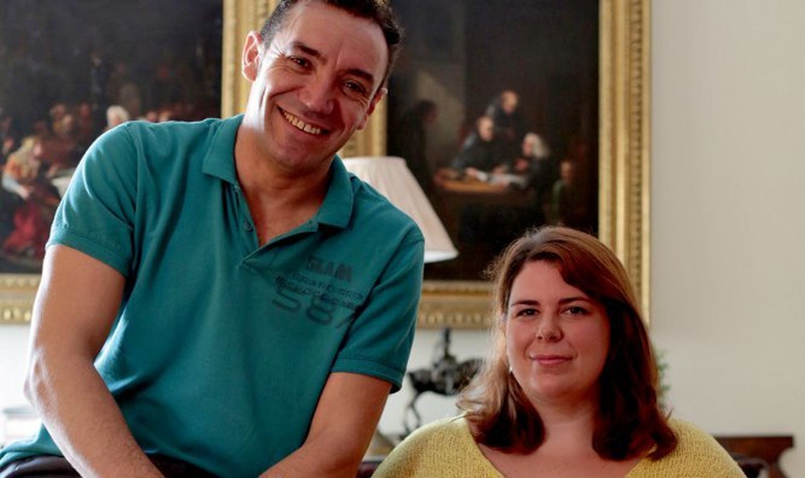 Antonio José Otero y Estefanía Segundo.