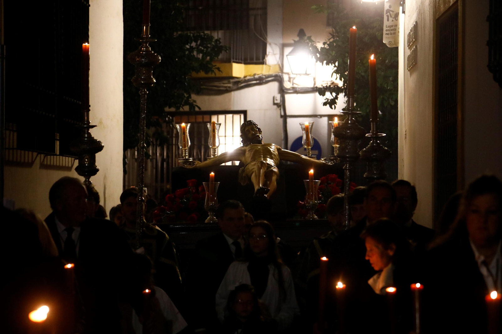 Las imágenes del vía crucis del Cristo de la Clemencia de Córdoba