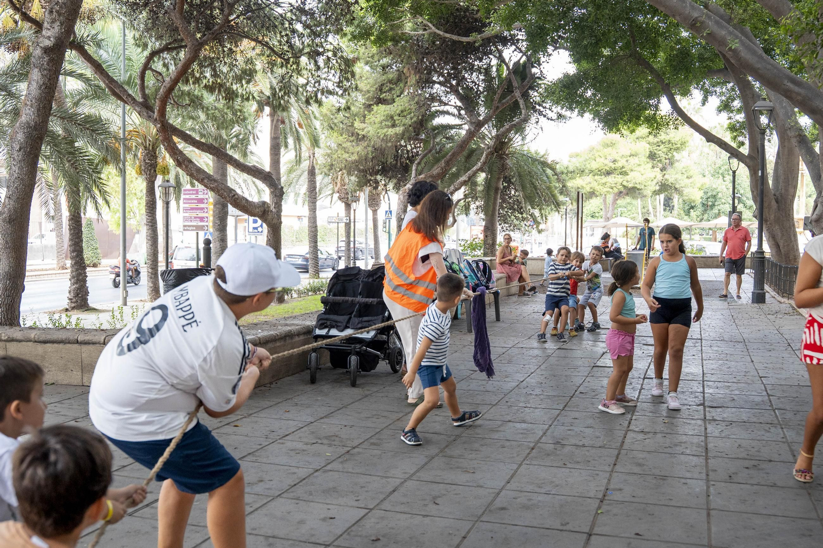 Las mejores fotos de los juegos infantiles en la Feria de Almería