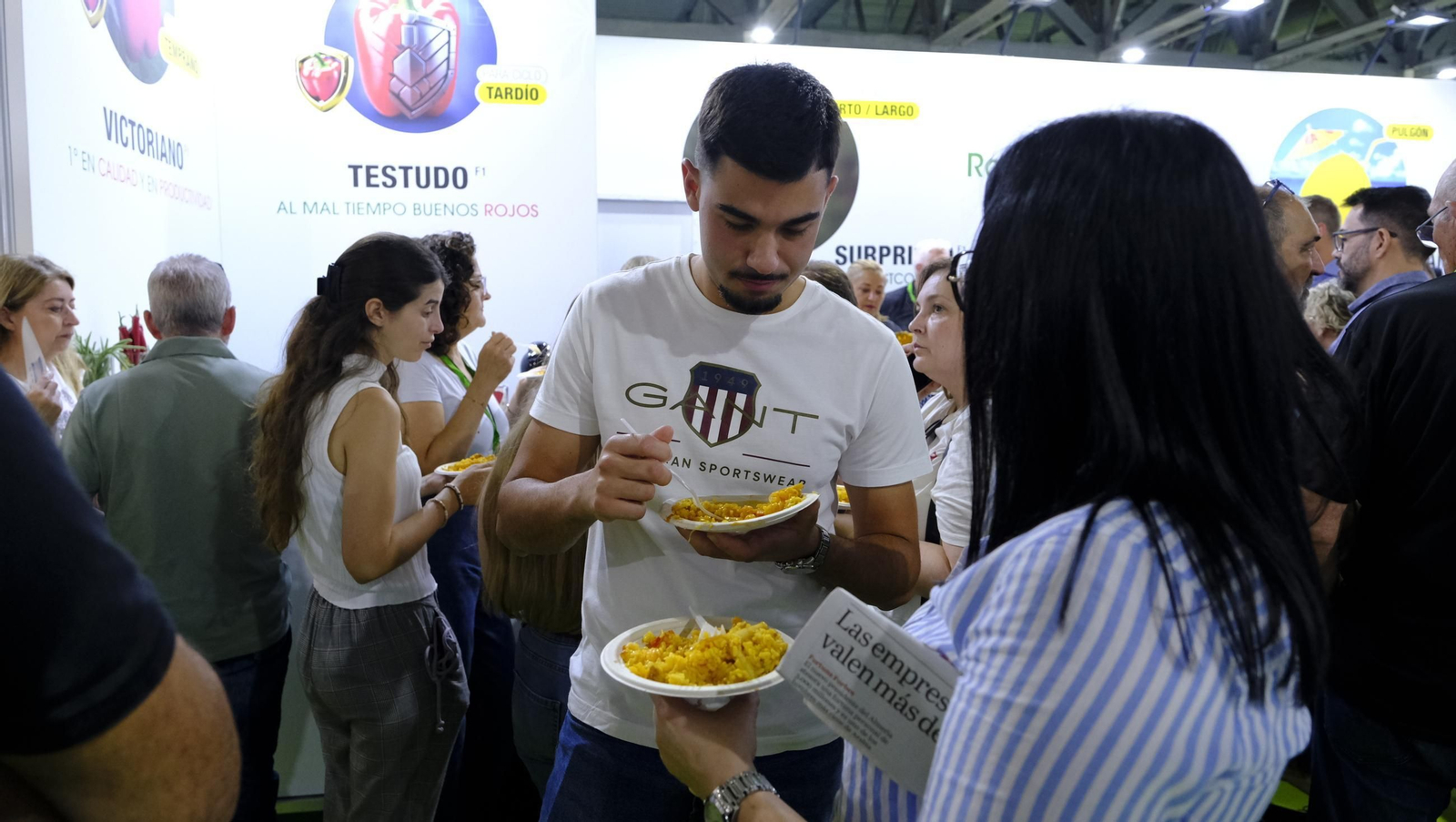 Imágenes del primer día de Infoagro Exhibition en Aguadulce