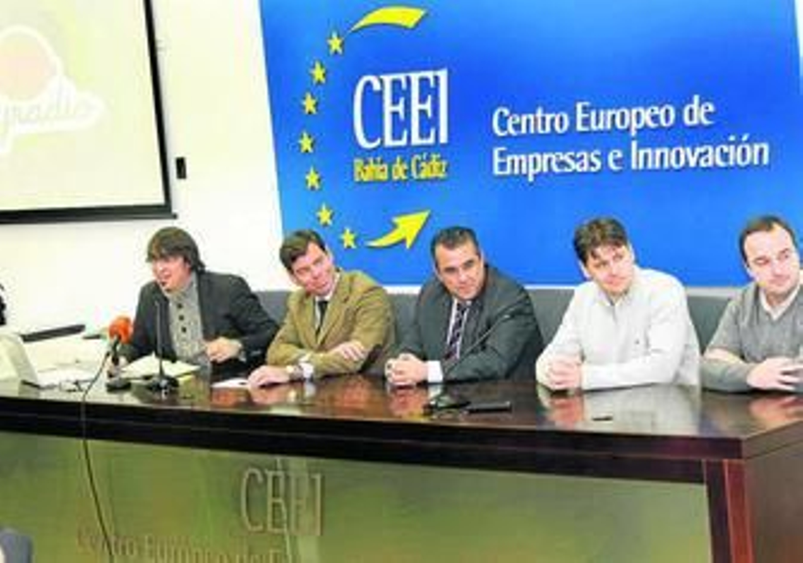 Benjamín Montoya, Miguel Sánchez-Cossío, Enrique Moresco, Juan José Flor y Juan Manuel Venegas.