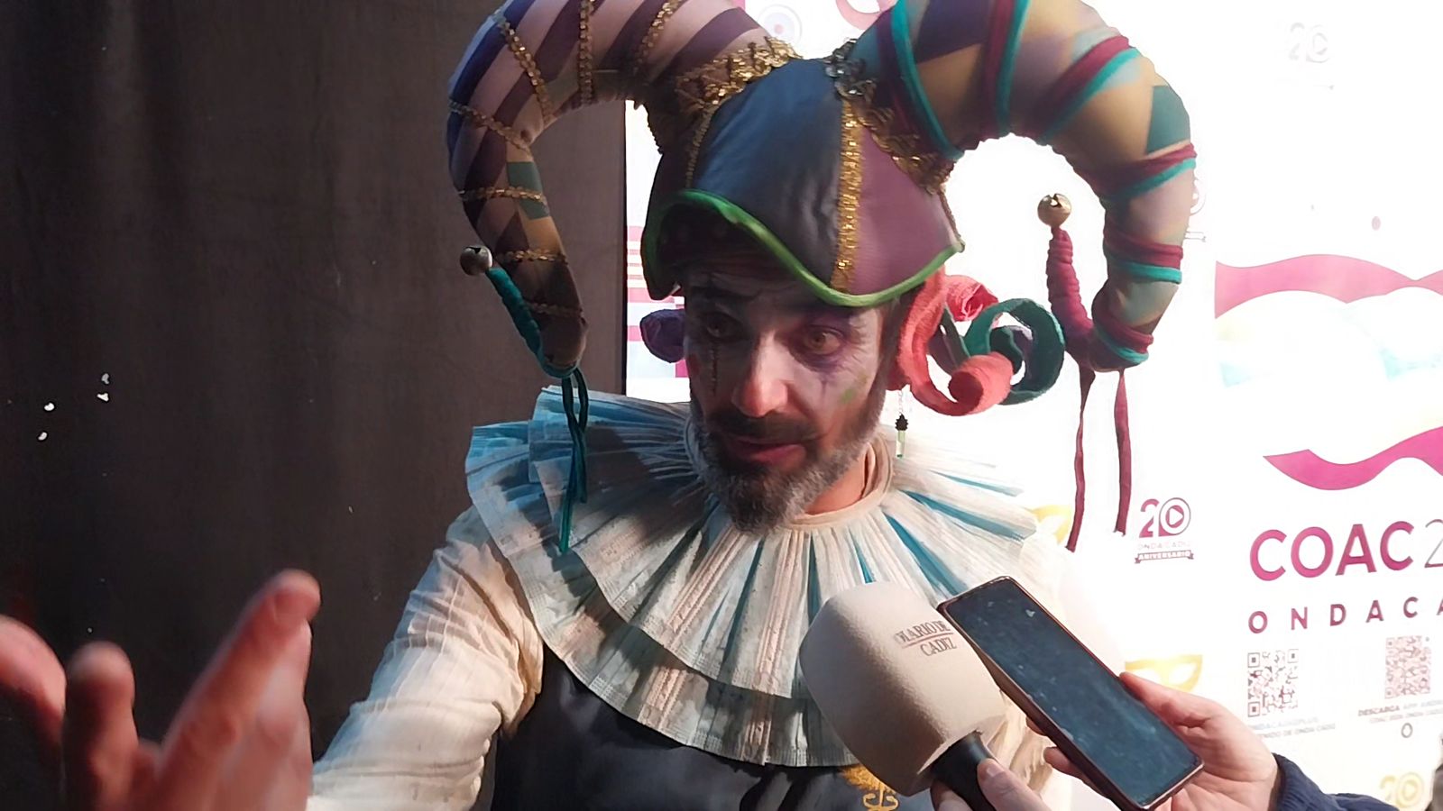 Reacción de Jesús Bienvenido tras la actuación de 'DSAS3' en la preliminar del COAC 2026