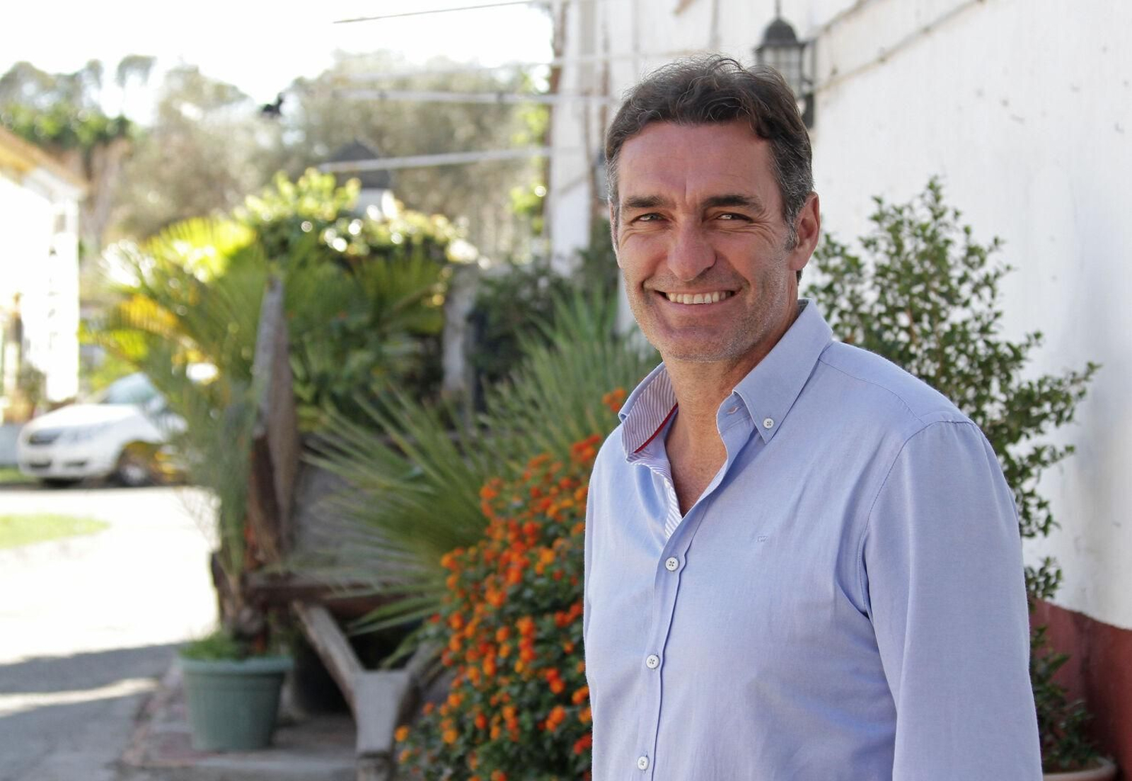 El exfutbolista sanroqueño Adolfo Aldana