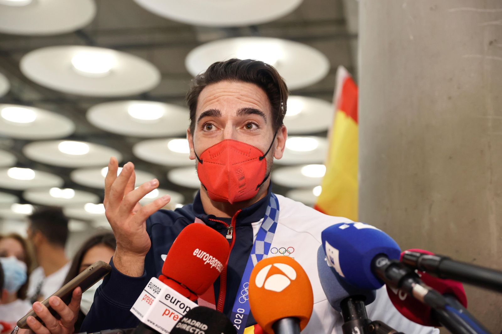 Fotos: El recibimiento en Madrid a Damián Quintero