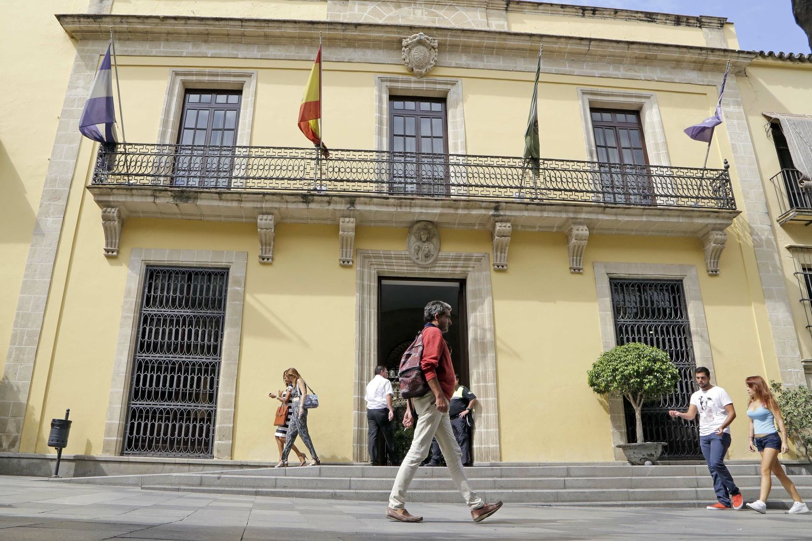 Fachada del Ayuntamiento de Jerez