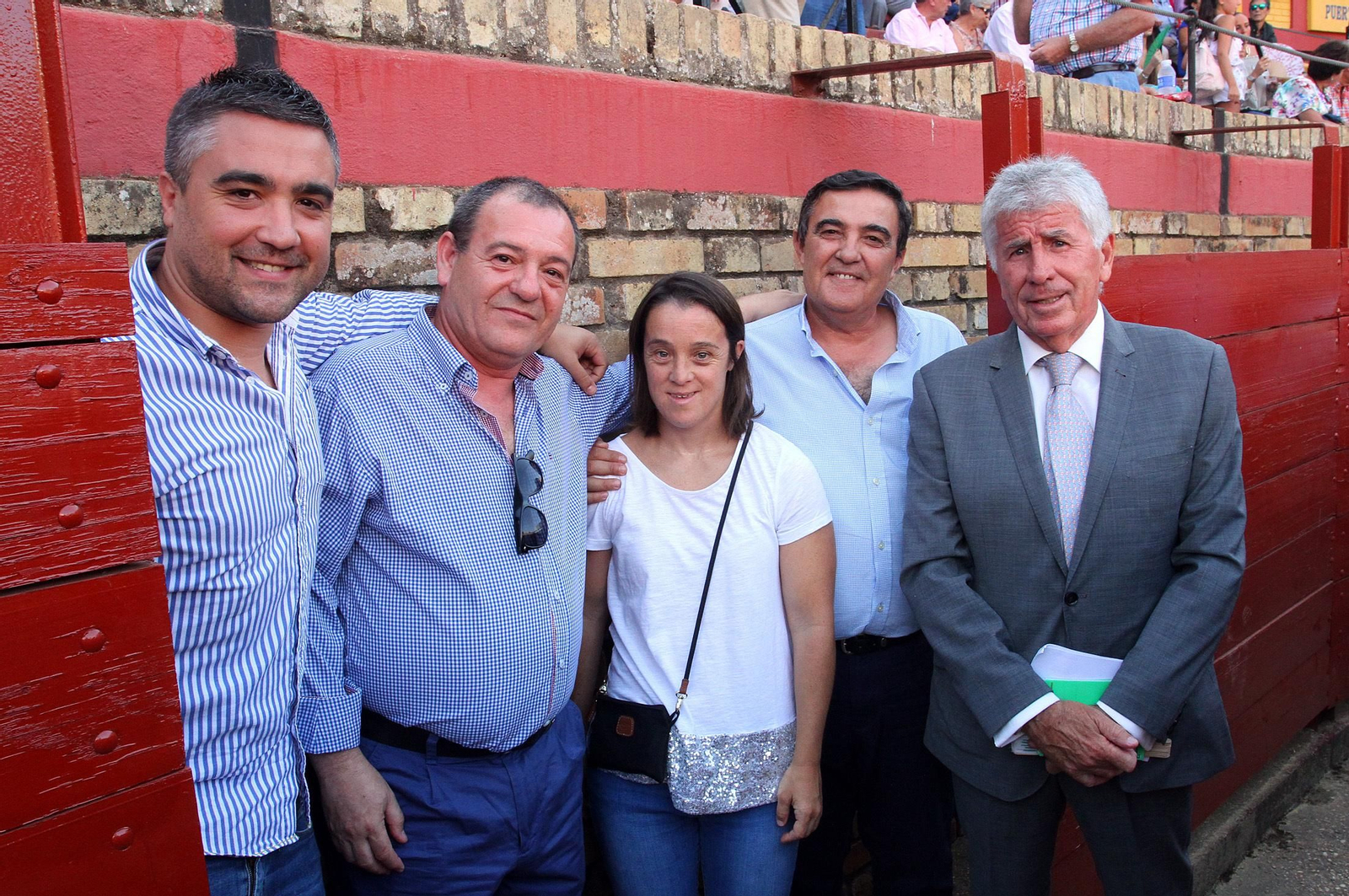 Imágenes de la corrida de rejones de Pablo Hermoso de Mendoza, Andrés Romero y Lea Vicens.