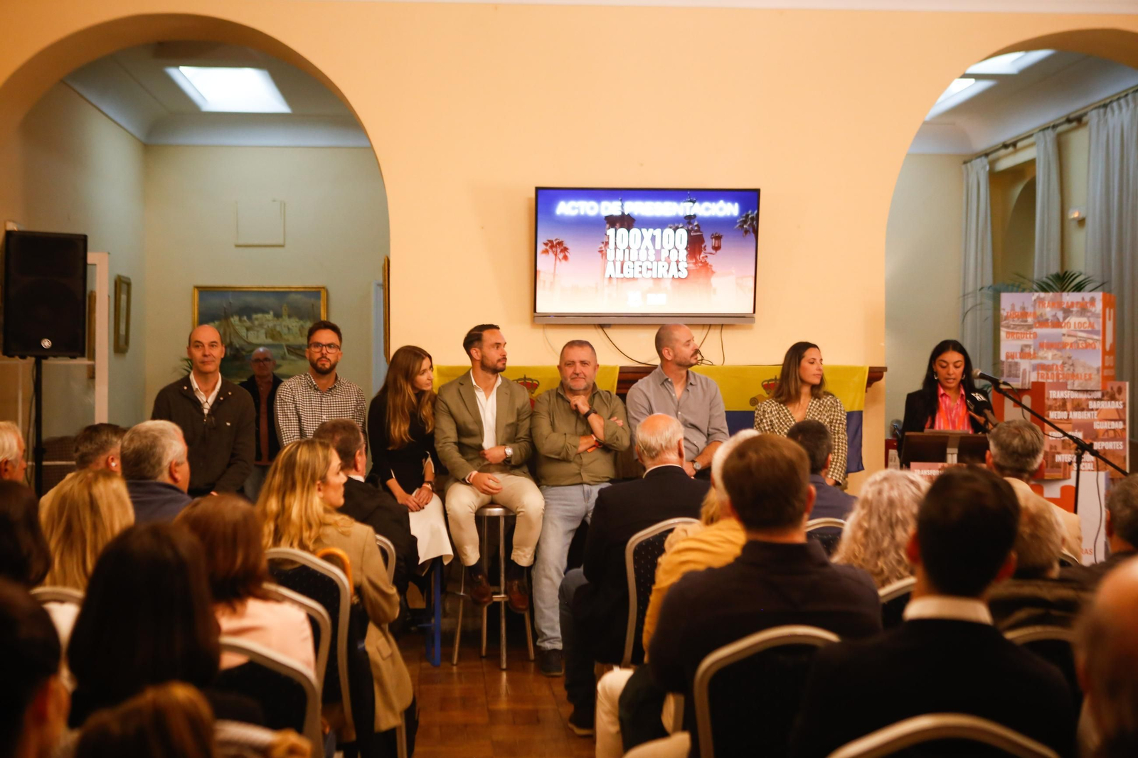 Las fotos de la presentación de 100x100 Unidos por Algeciras en el hotel Reina Cristina