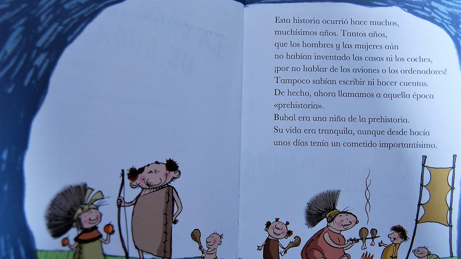 Ilustraciones de 'La gran idea de Bubal'.