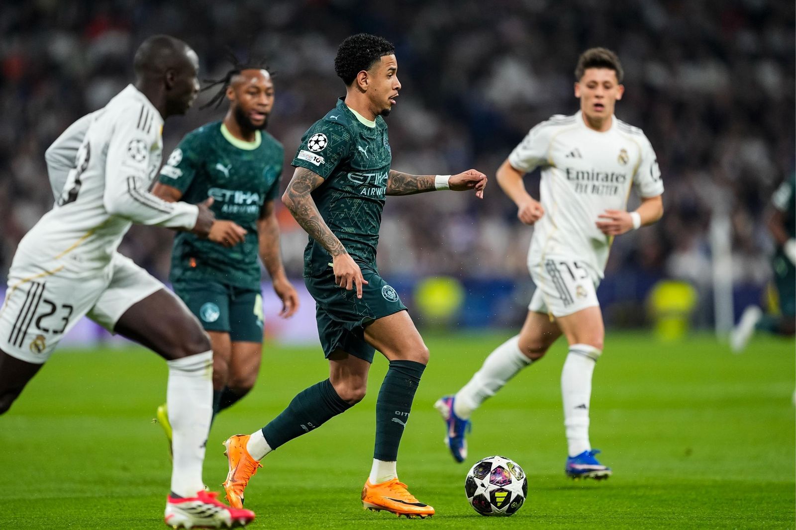 Las fotos del Real Madrid-Manchester City