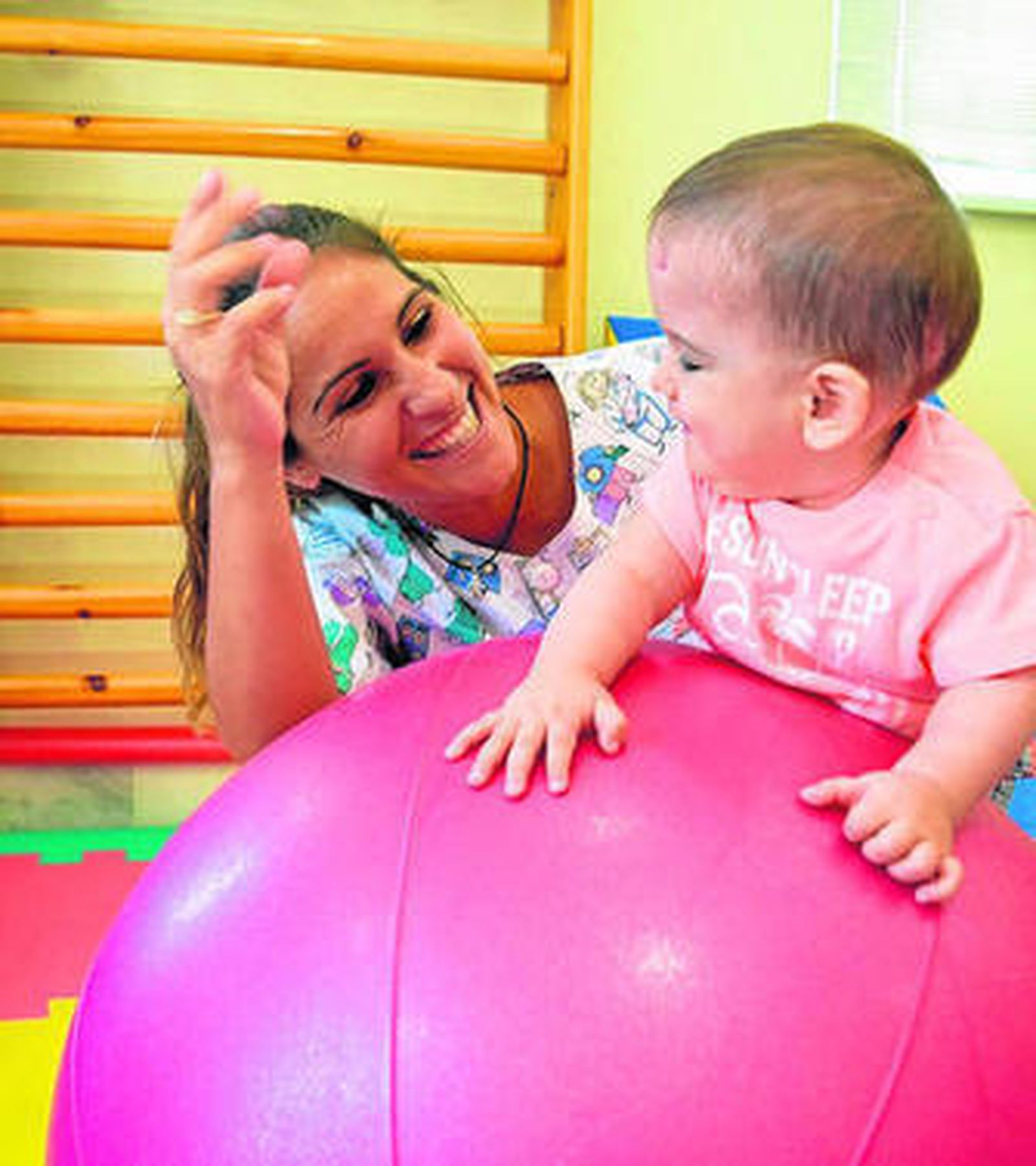 Paula Marín, fisioterapeuta del Centro de Atención Infantil Temprana.