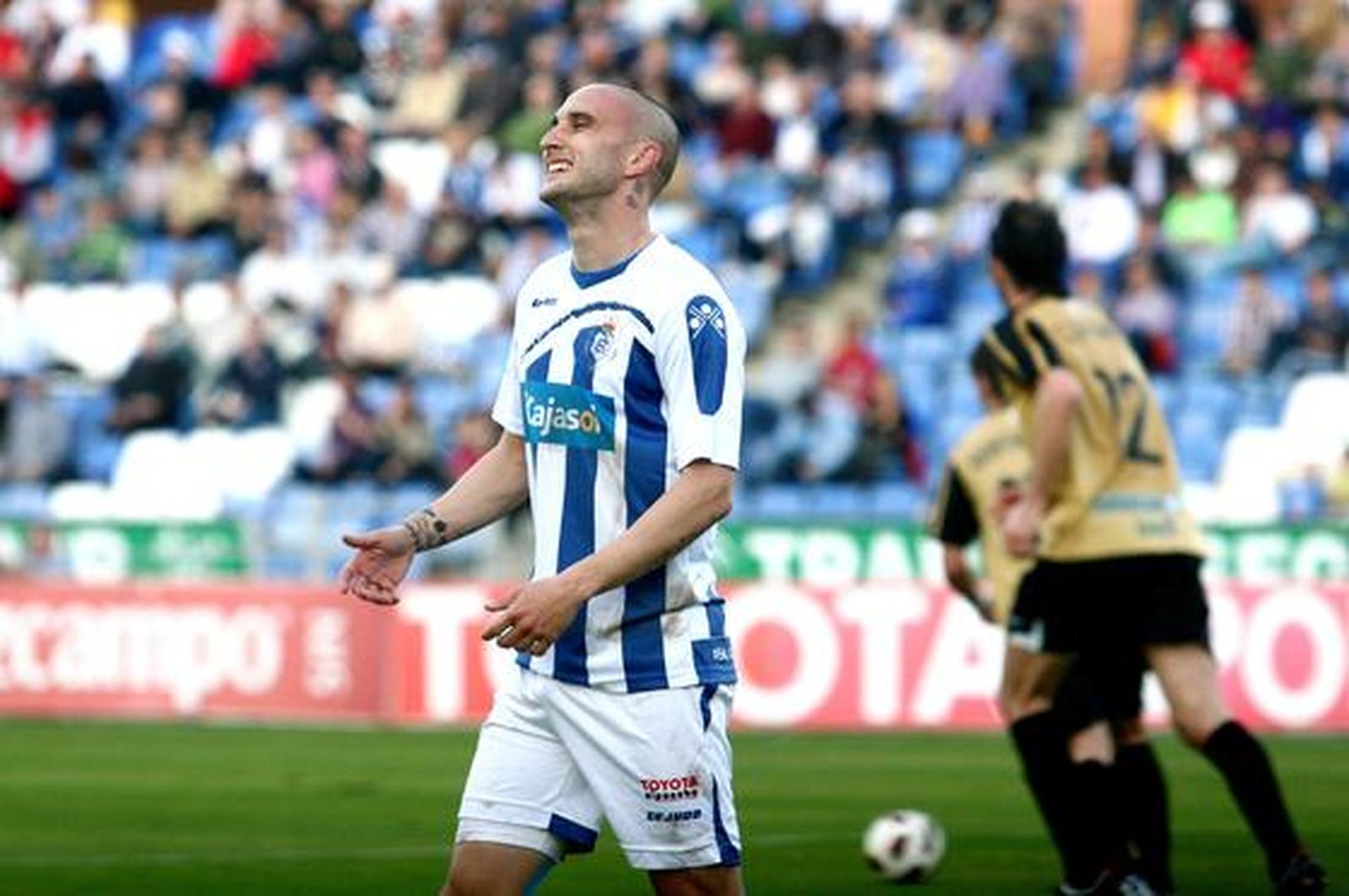 El Recreativo se atasca en casa ante la Ponferradina (1-1). / Alberto Rodríguez