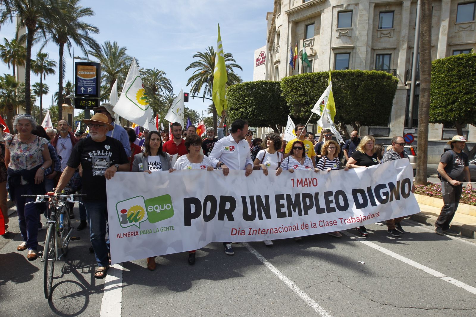 Fotogalería Manifestación del Primero de Mayo. Día Internacional de los Trabajadores. Almería