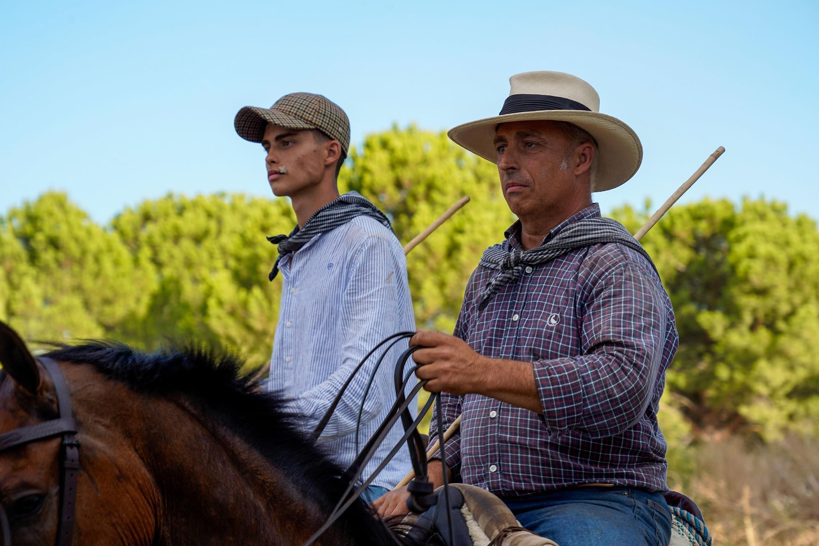 Las imágenes más destacas de la recogida de las yeguas en Hinojos