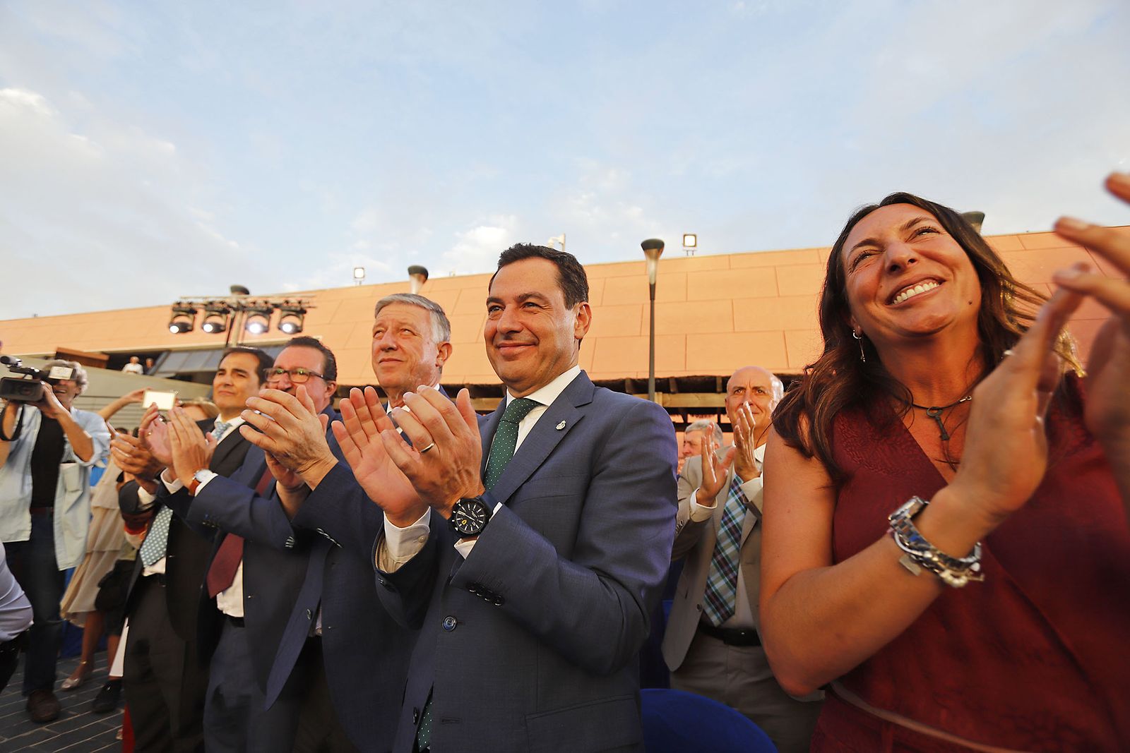 Imágenes de la constitución de la Diputación de Huelva