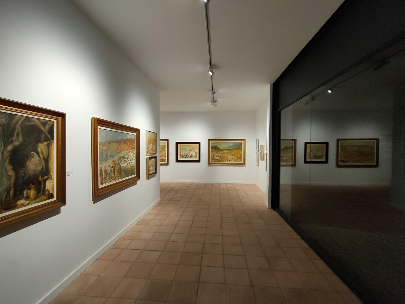 Algunas de las obras de Bartolomé Marín en el Museo Ibáñez.