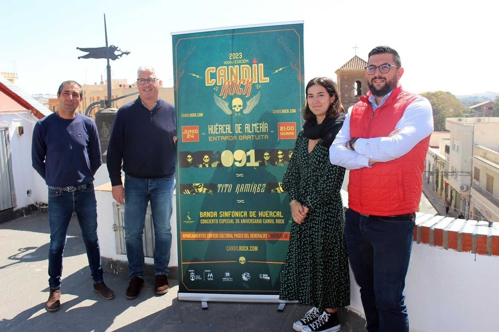 La leyenda continúa con el XXXV Candil Rock de Huércal de Almería.