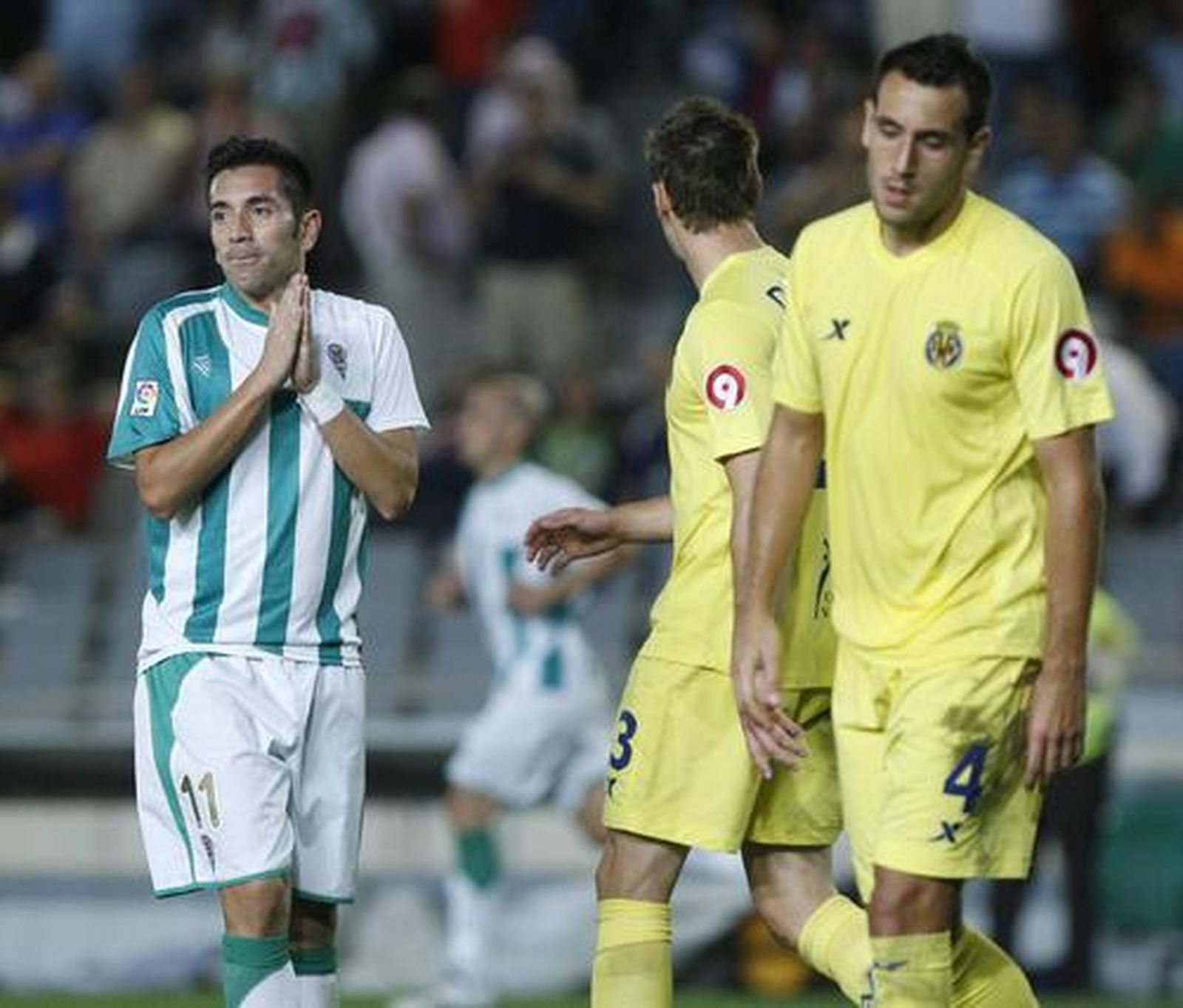 El Córdoba y el Villarreal B empatan en su partido en el Arcángel.  Foto: Álvaro Carmona