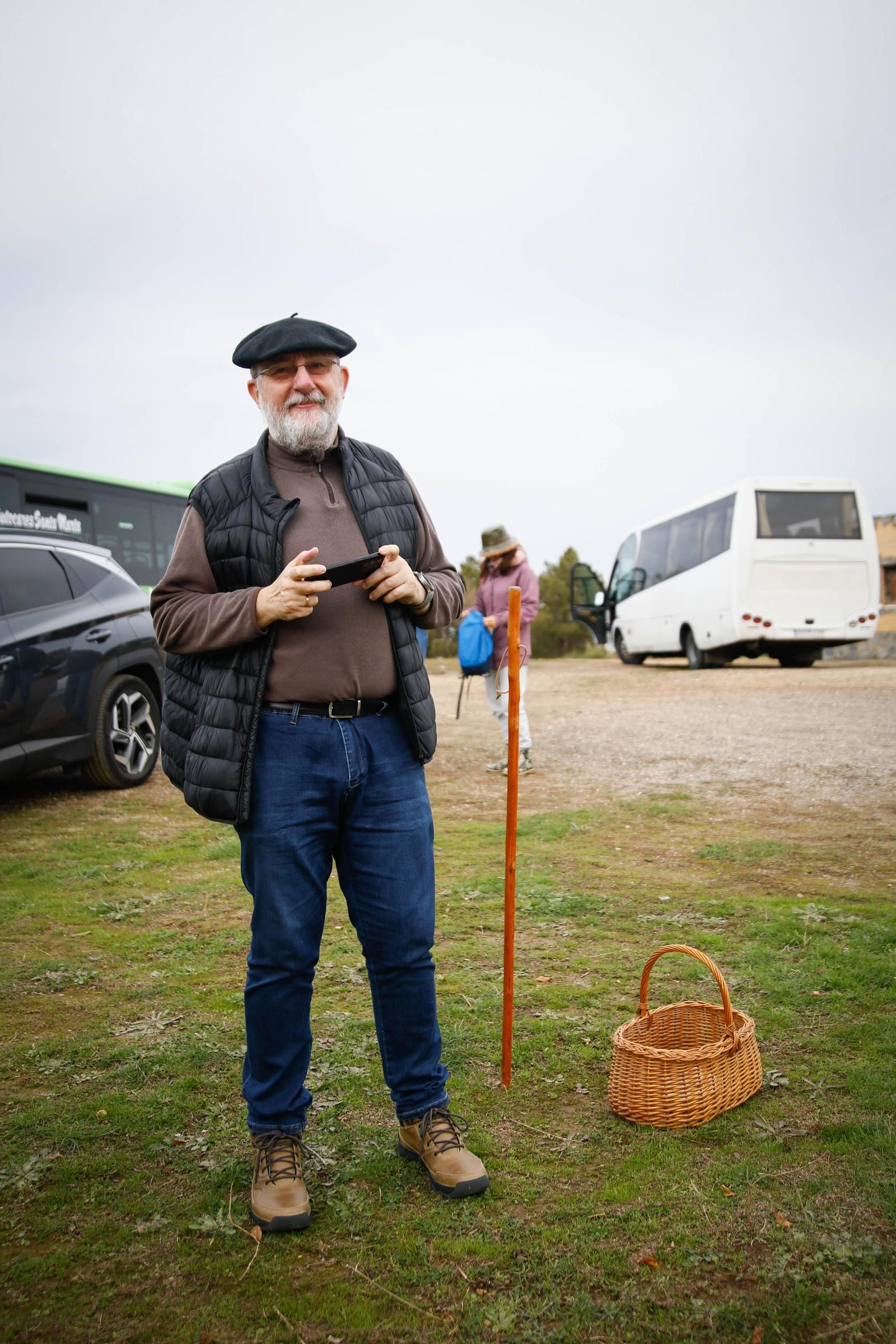 La ruta recolectora de setas en Abla por las XIX Jornadas Micológicas, en imágenes