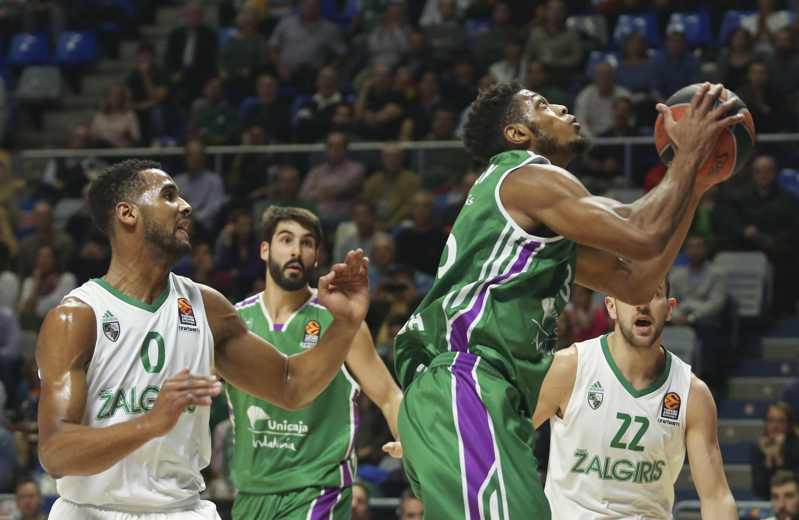 Las imágenes del Unicaja-Zalgiris