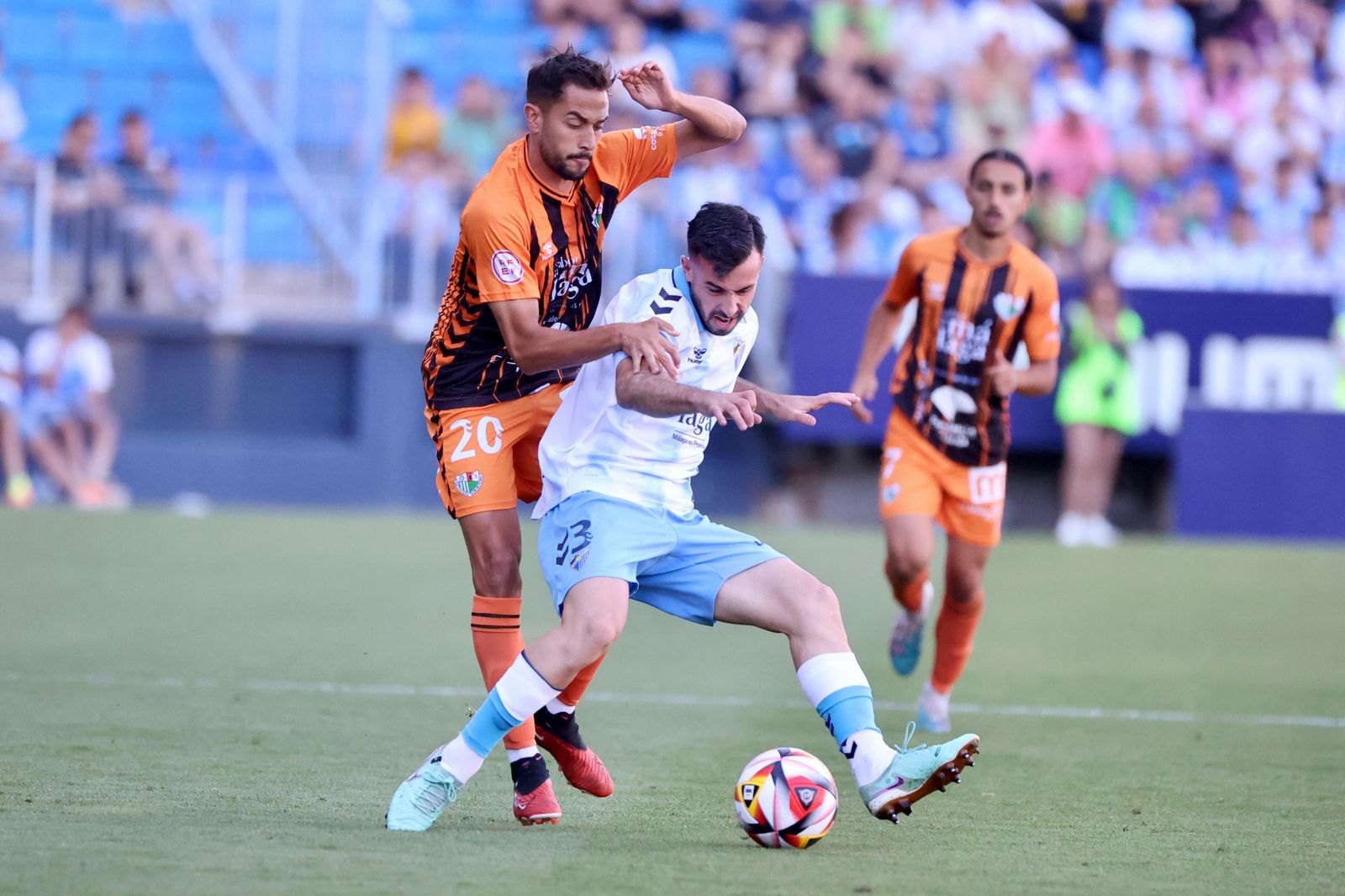 El Málaga CF - Antequera, en fotos