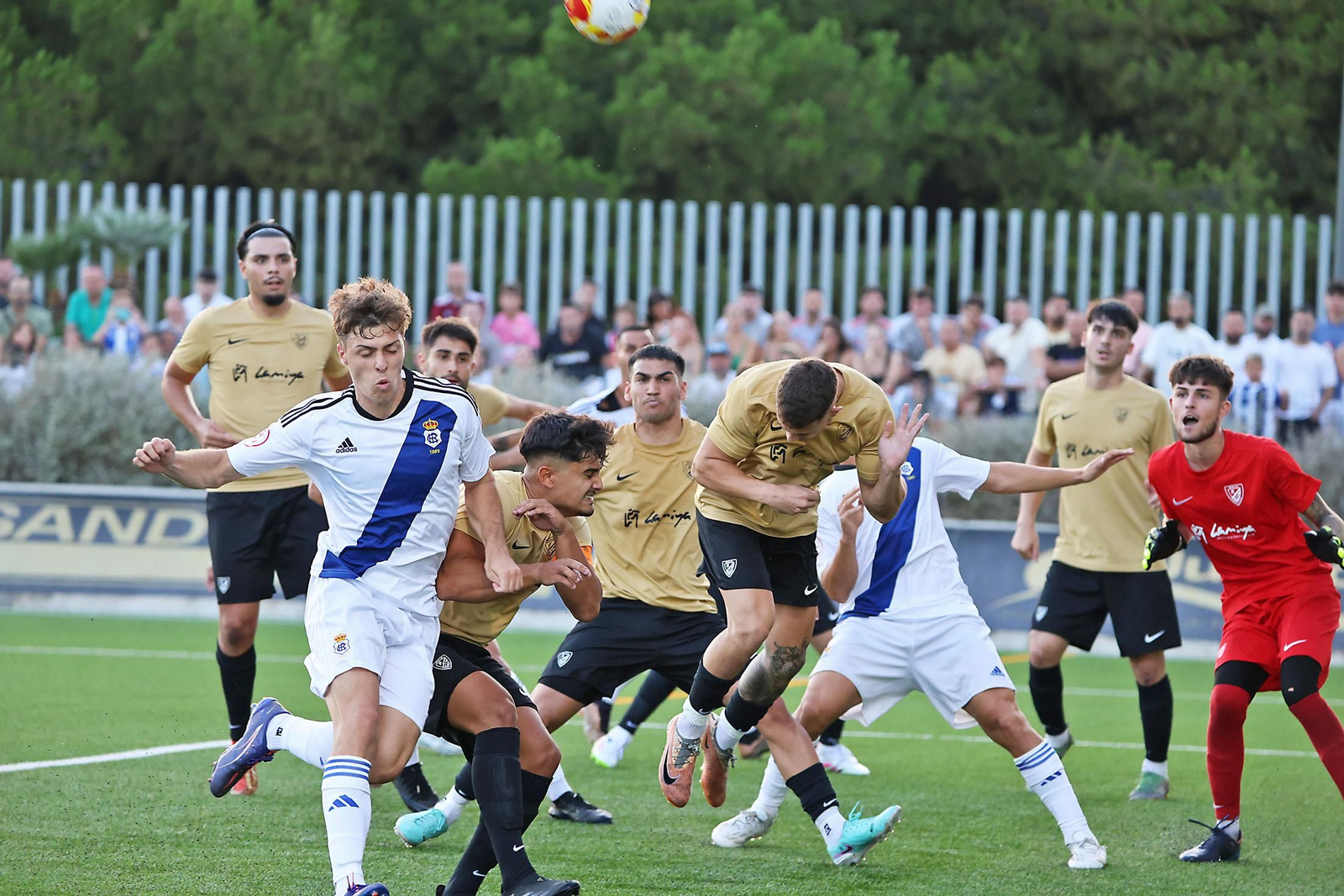 Las imágenes del CD Lamiya - Recreativo de Huelva