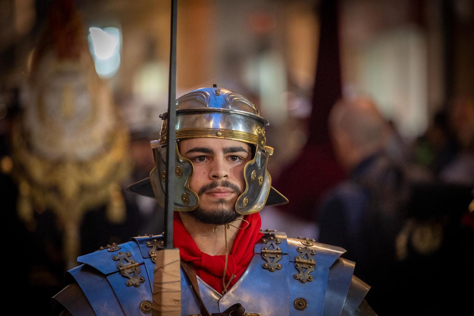 Las imágenes de la archicofradía de Ecce Homo en la Semana Santa de Cádiz de 2024
