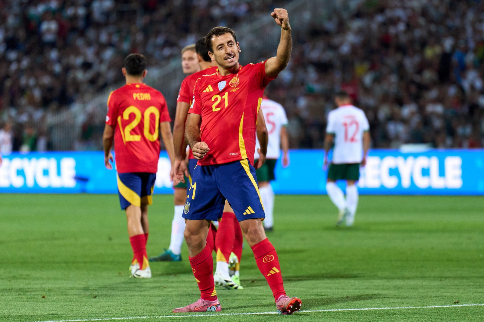 Las mejores fotos del Bulgaria-España