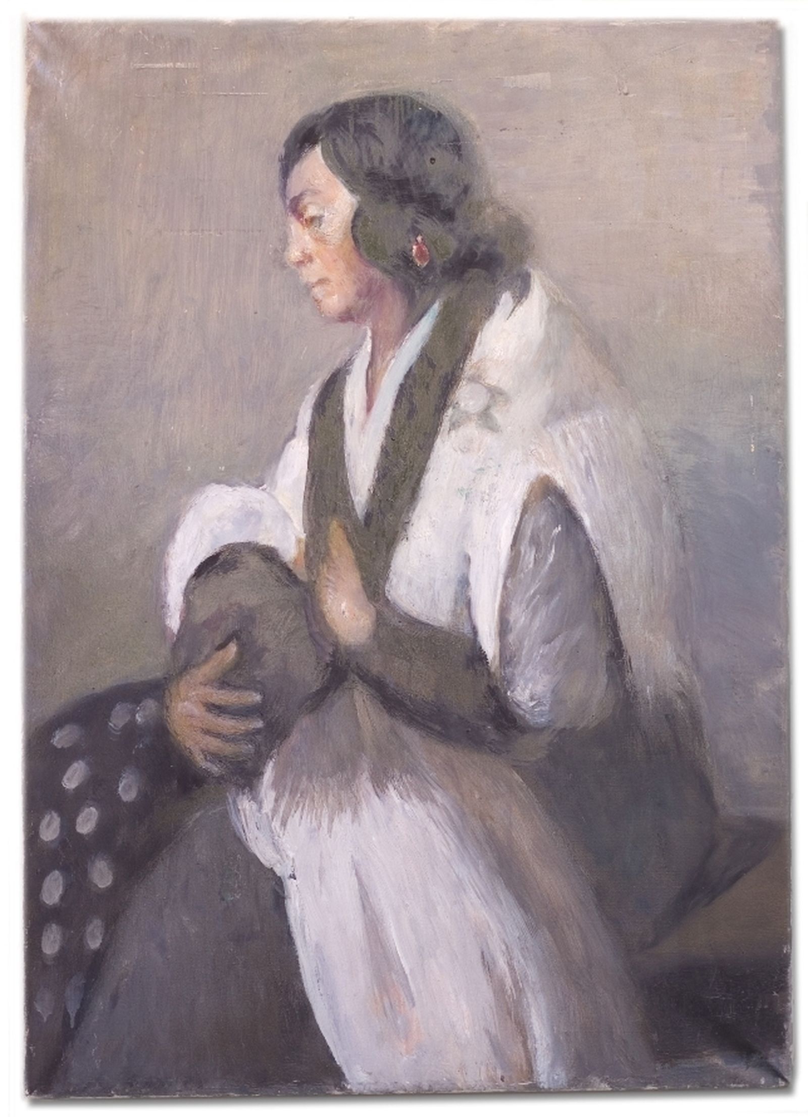 Gitana amamantando, uno de los cuadros que llegará a la ciudad.