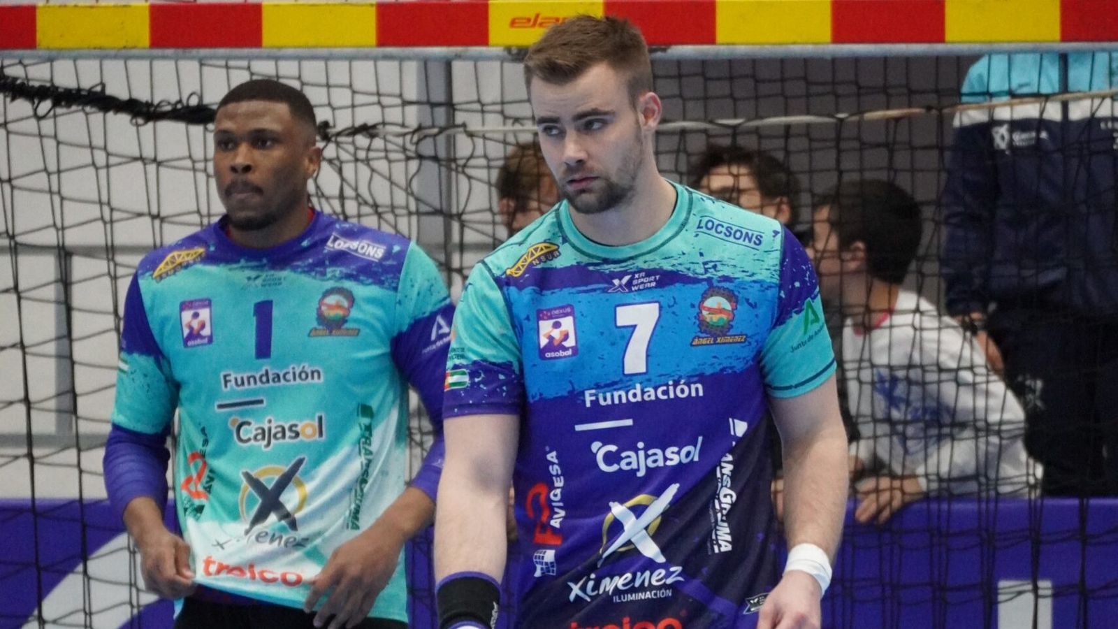 Borivoje Djukic, en un partido del Ángel Ximénez.