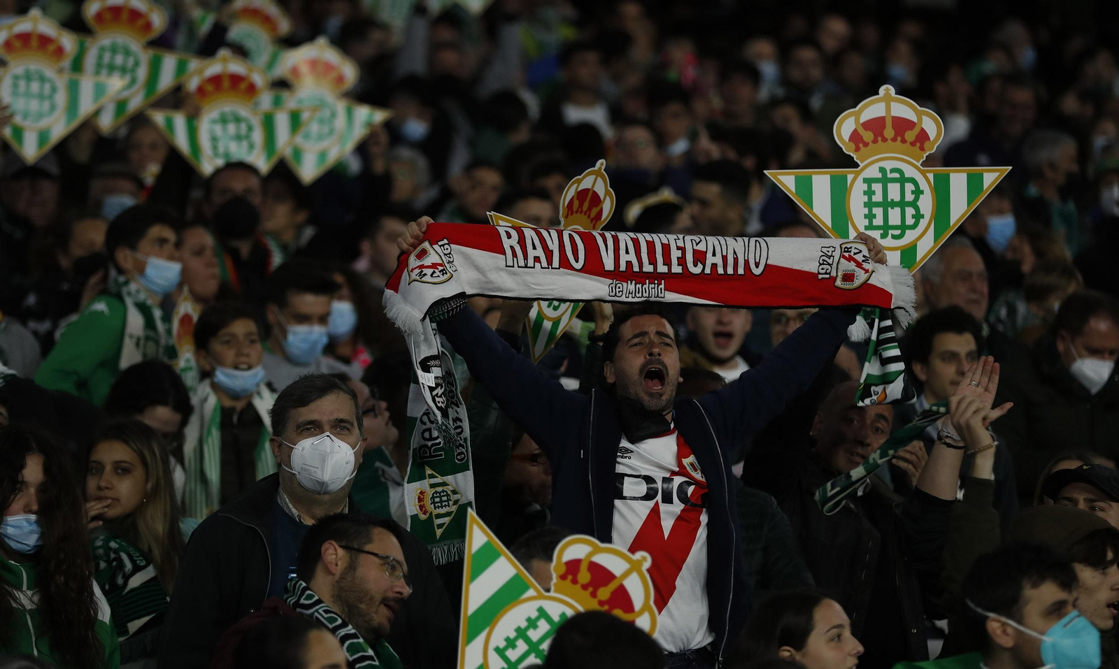 Las imágenes del Betis-Rayo