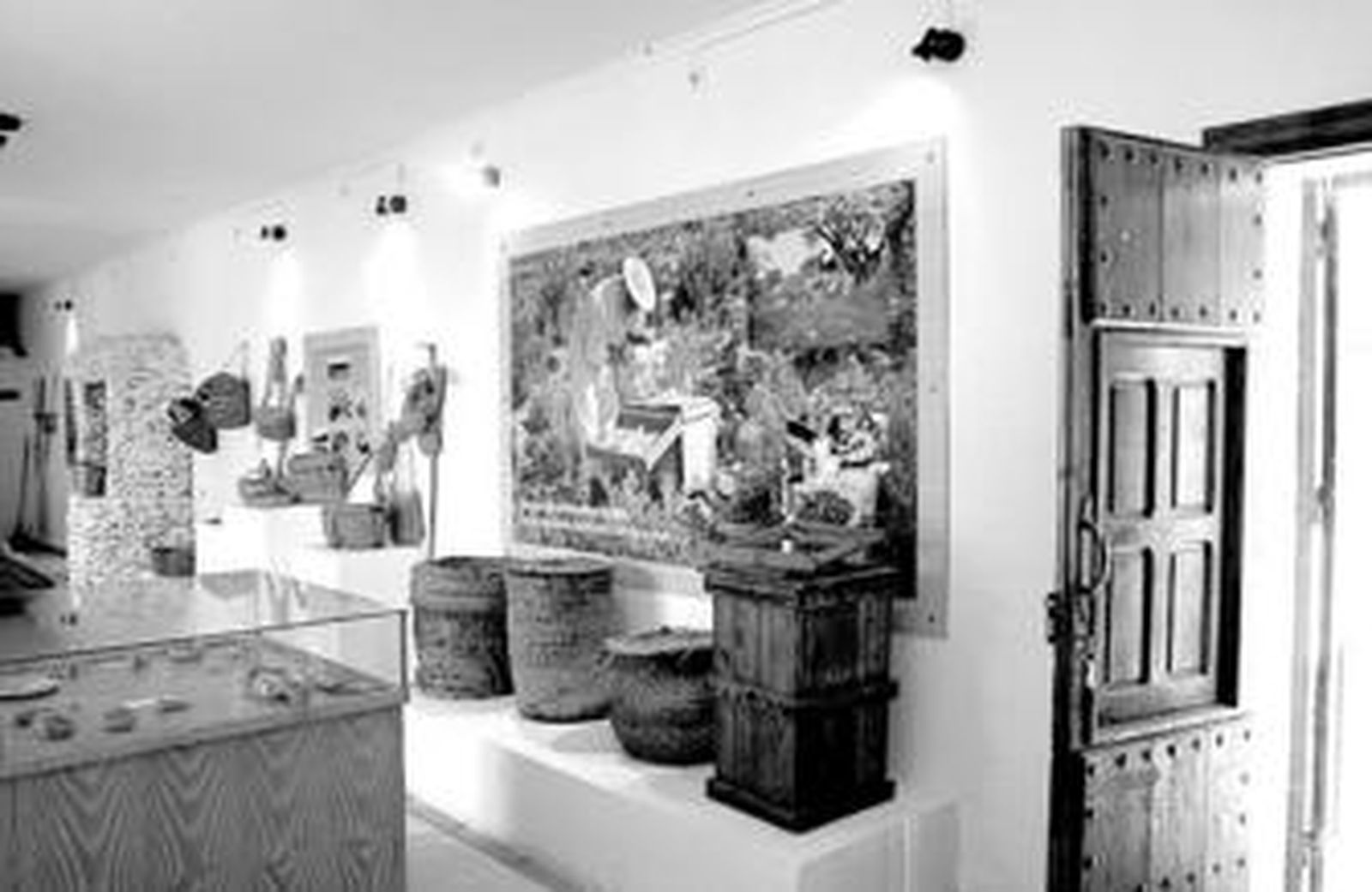 Interior del Museo del Esparto de Chirivel.