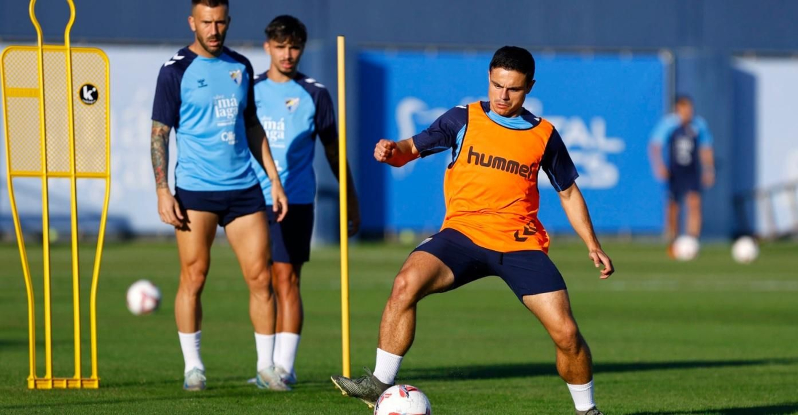 Sangalli, en acción.