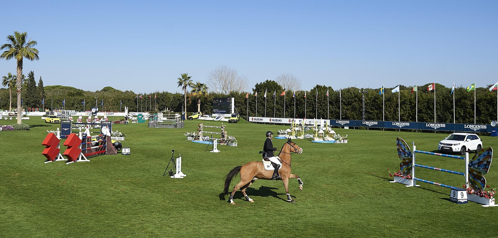 Imagen de archivo de una de las ediciones en la mayor instalación hípica de Europa
