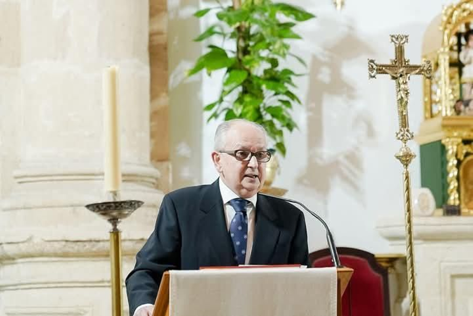 Pregón de Luis Columna a San Antón, en imágenes