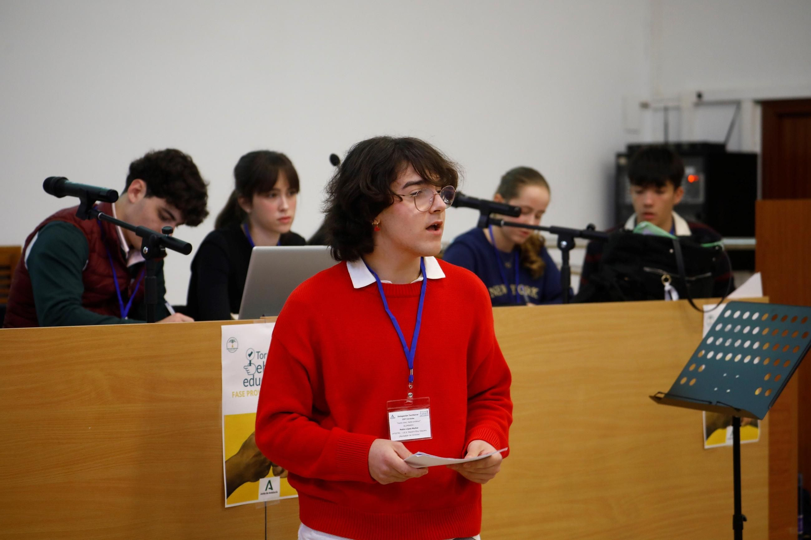Comienza el torneo provincial de debate estudiantil en Córdoba, en imágenes