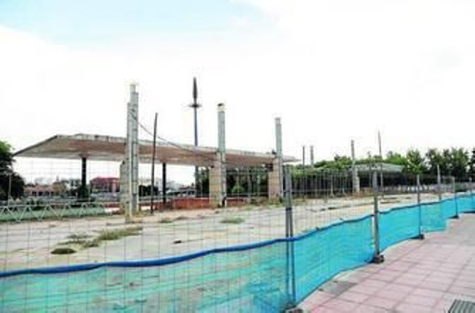 El parque fue diseñado hace nueve años por el arquitecto sevillano Guillermo Vázquez Consuegra.