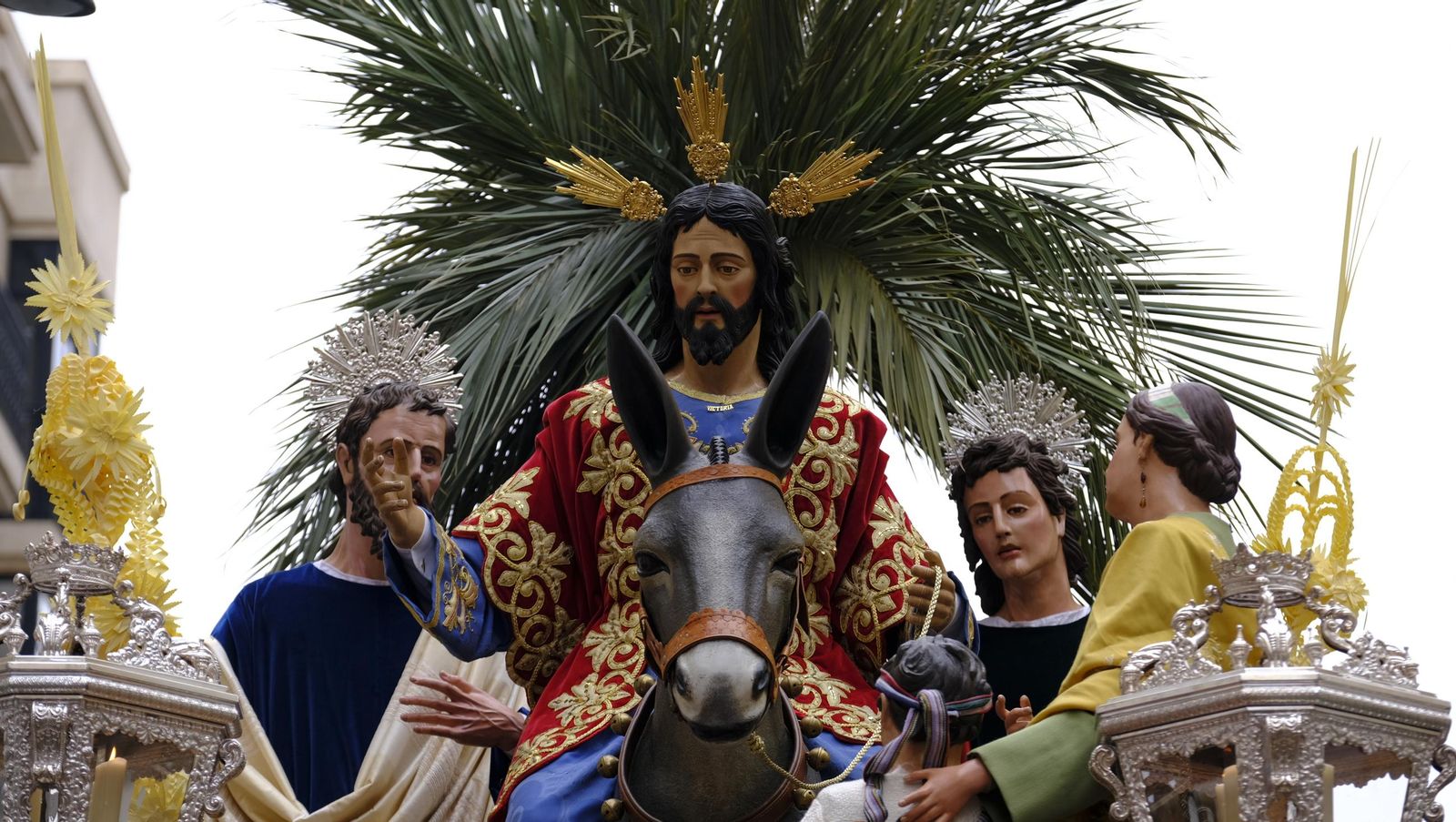 La Borriquita en la Semana Santa de Almería 2025, en imágenes