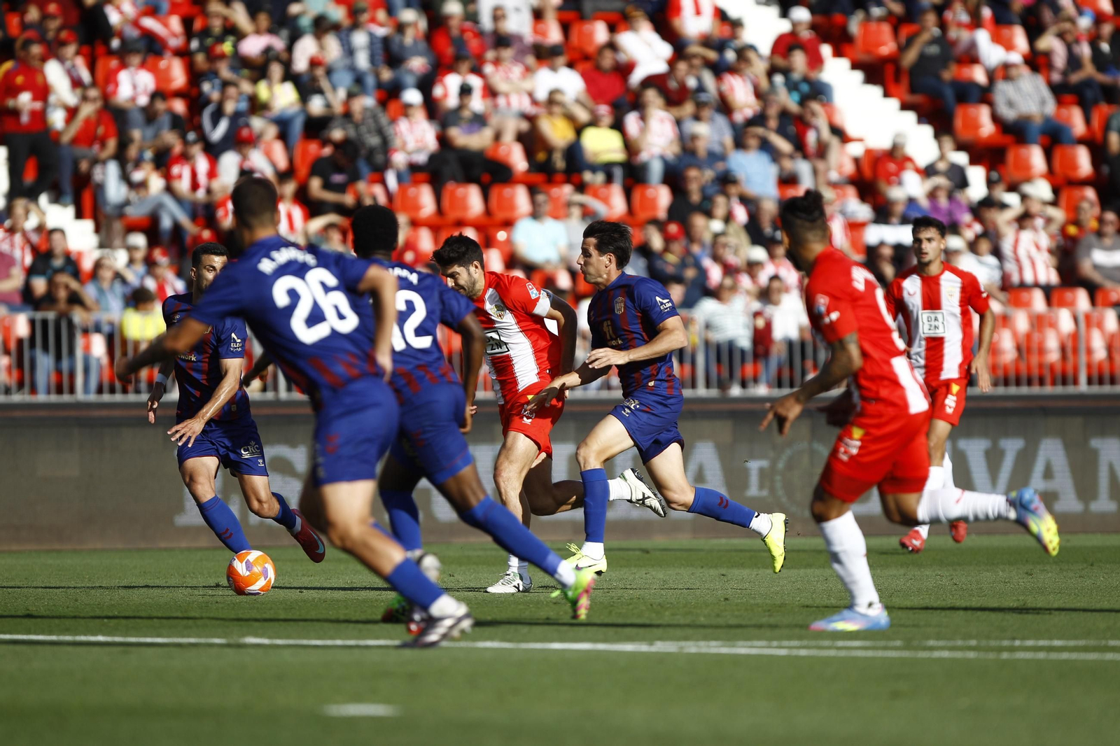 El U.D. Almería-C.D. Eldense, en imágenes