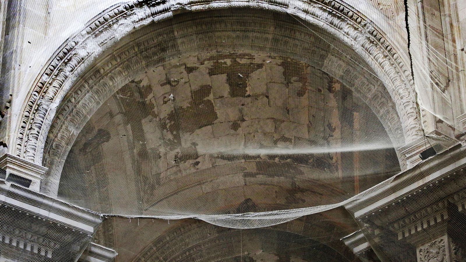 Redes del interior de la Catedral.