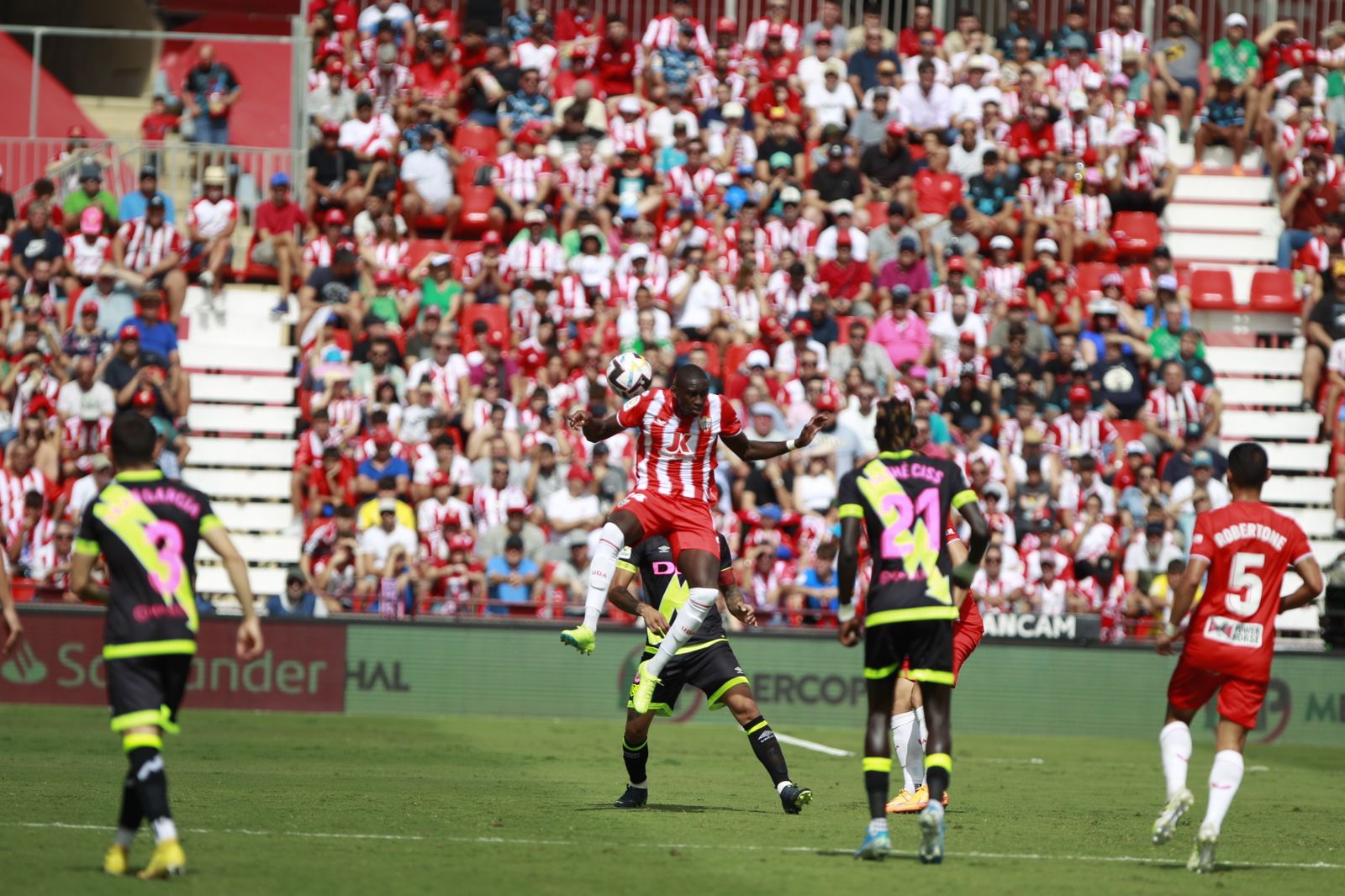 Imágenes de la U.D. Almería-Rayo Vallecano