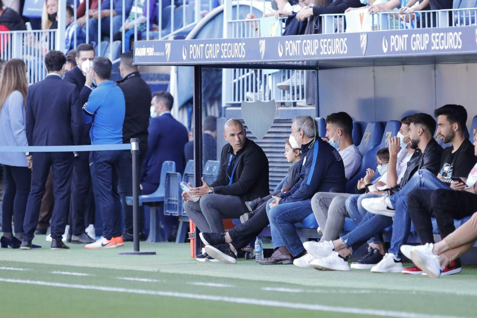 Las fotos del Málaga CF-Real Valladolid