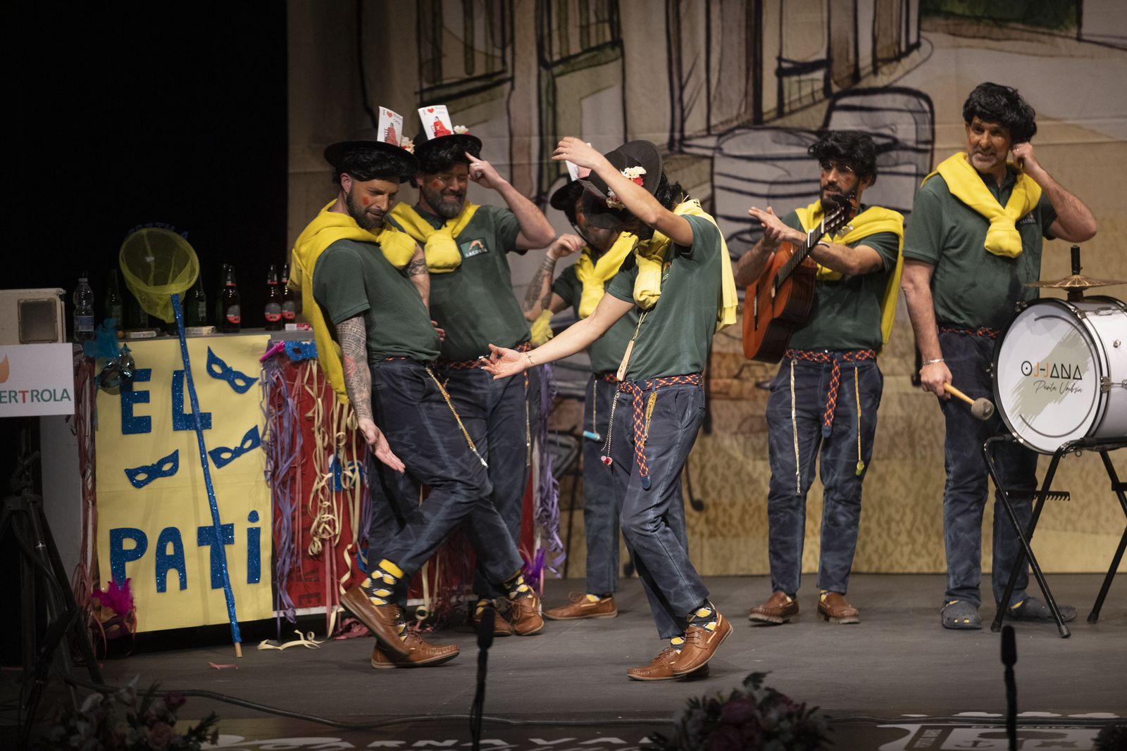 La tercera jornada de semifinales del Carnaval de Huelva, en imágenes