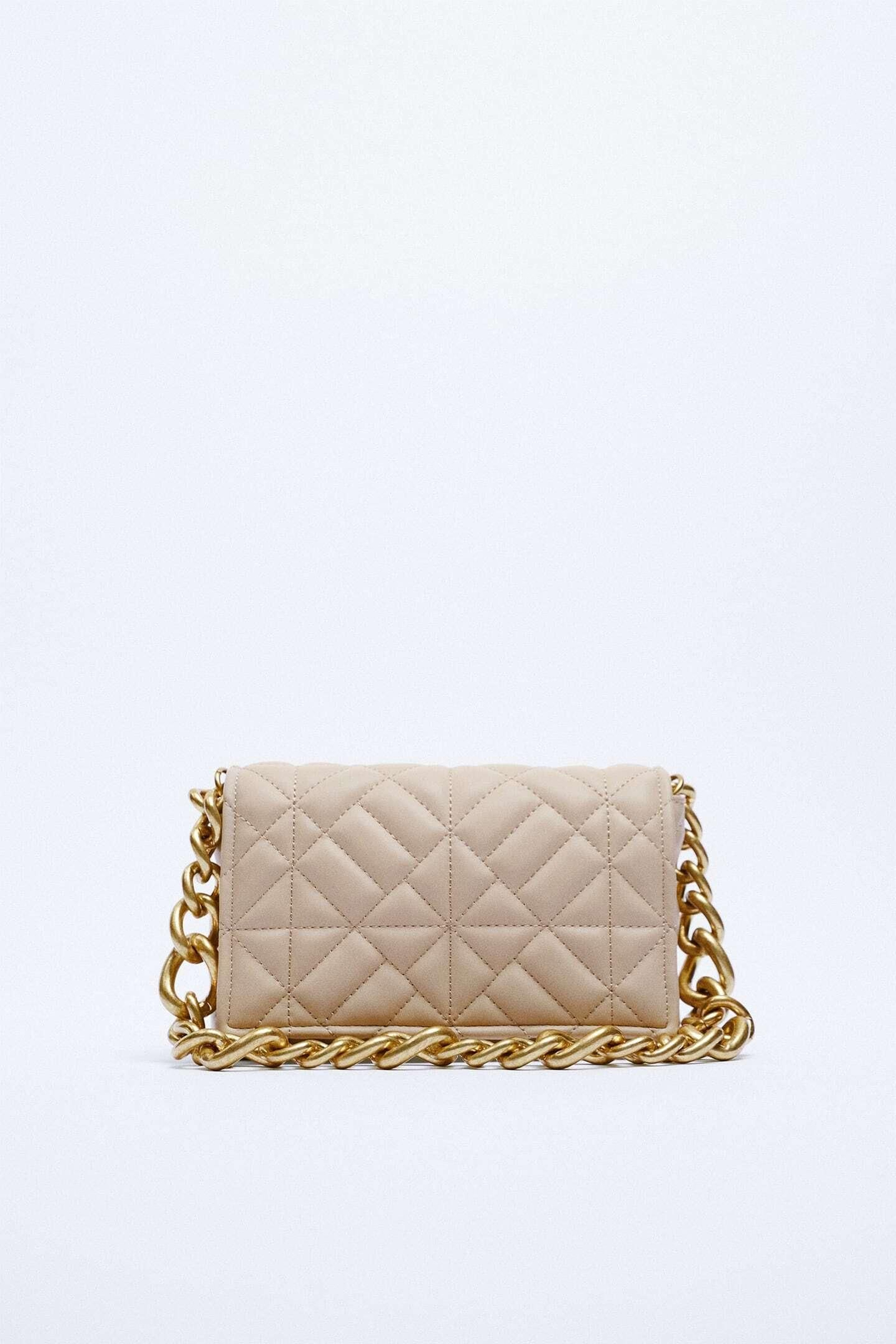 Bolso acolchado de Zara. Bolso acolchado de Zara.