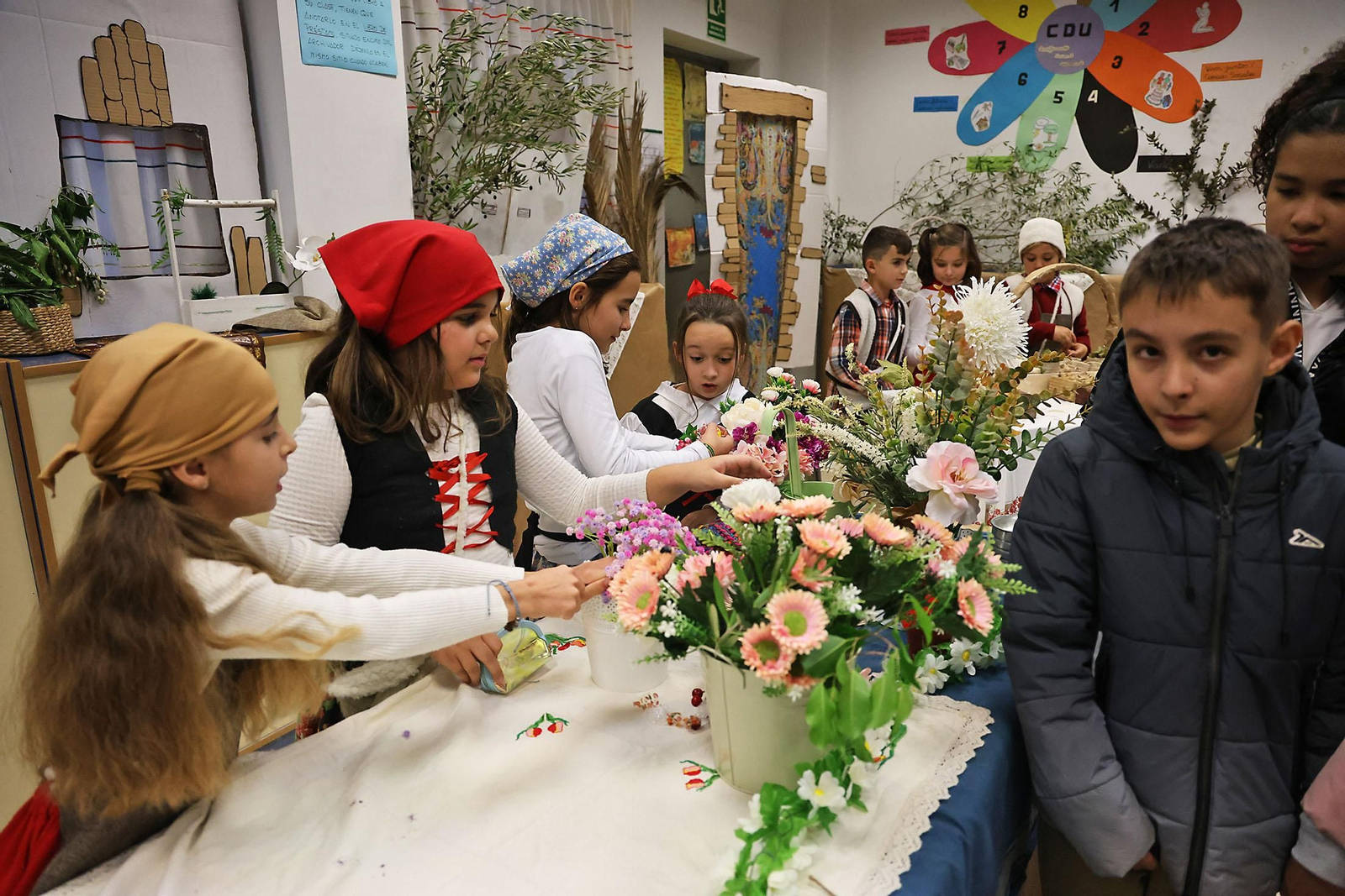 El impresionante Belén viviente del CEIP 12 de Octubre