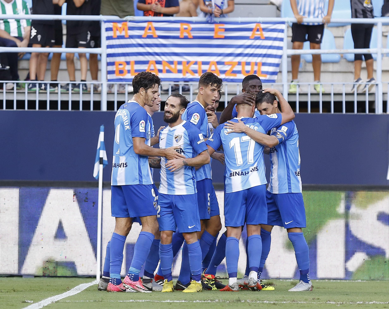 El Málaga CF-Córdoba CF, en imágenes