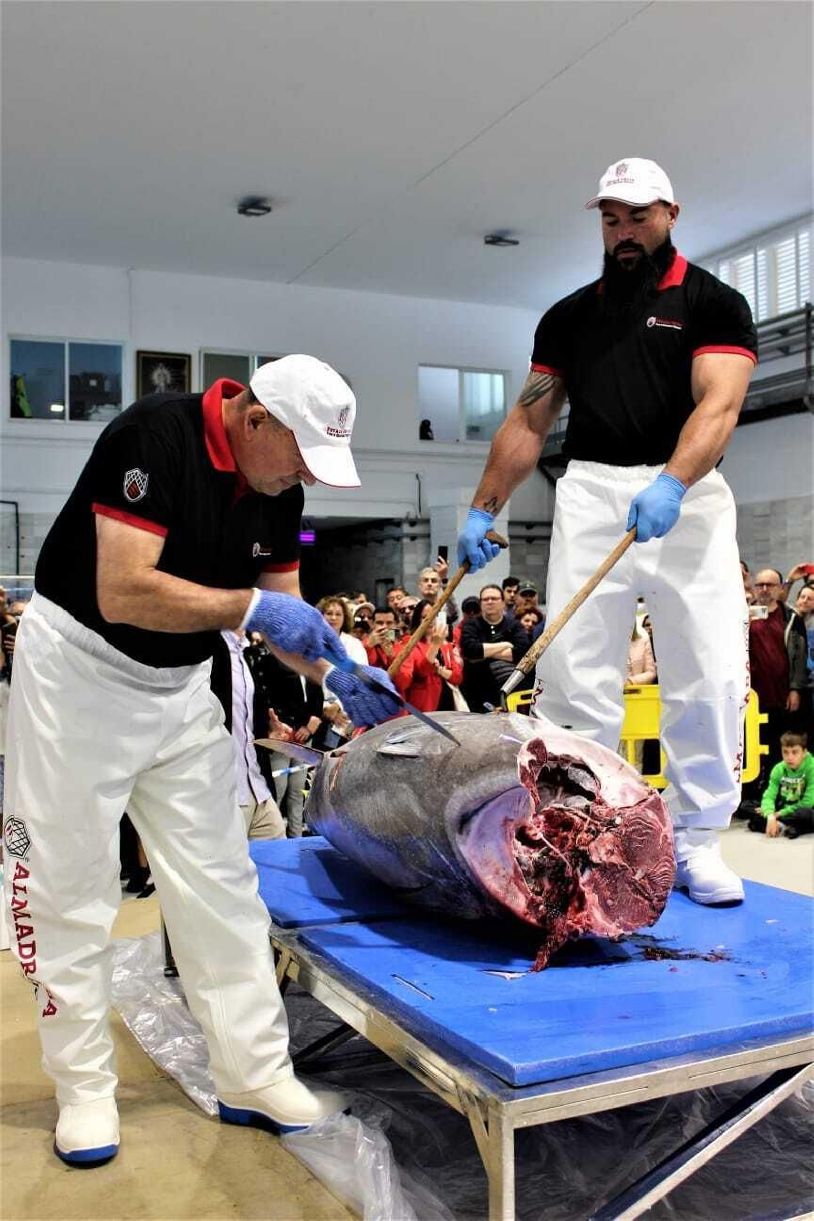 La Feria del Atún de Barbate 2024, en imágenes: ronqueo y showcooking entre tapas del mejor atún