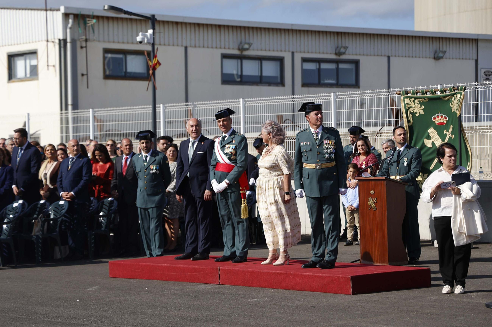 Las fotografías de la inauguración del nuevo muelle de la Guardia Civil en Algeciras