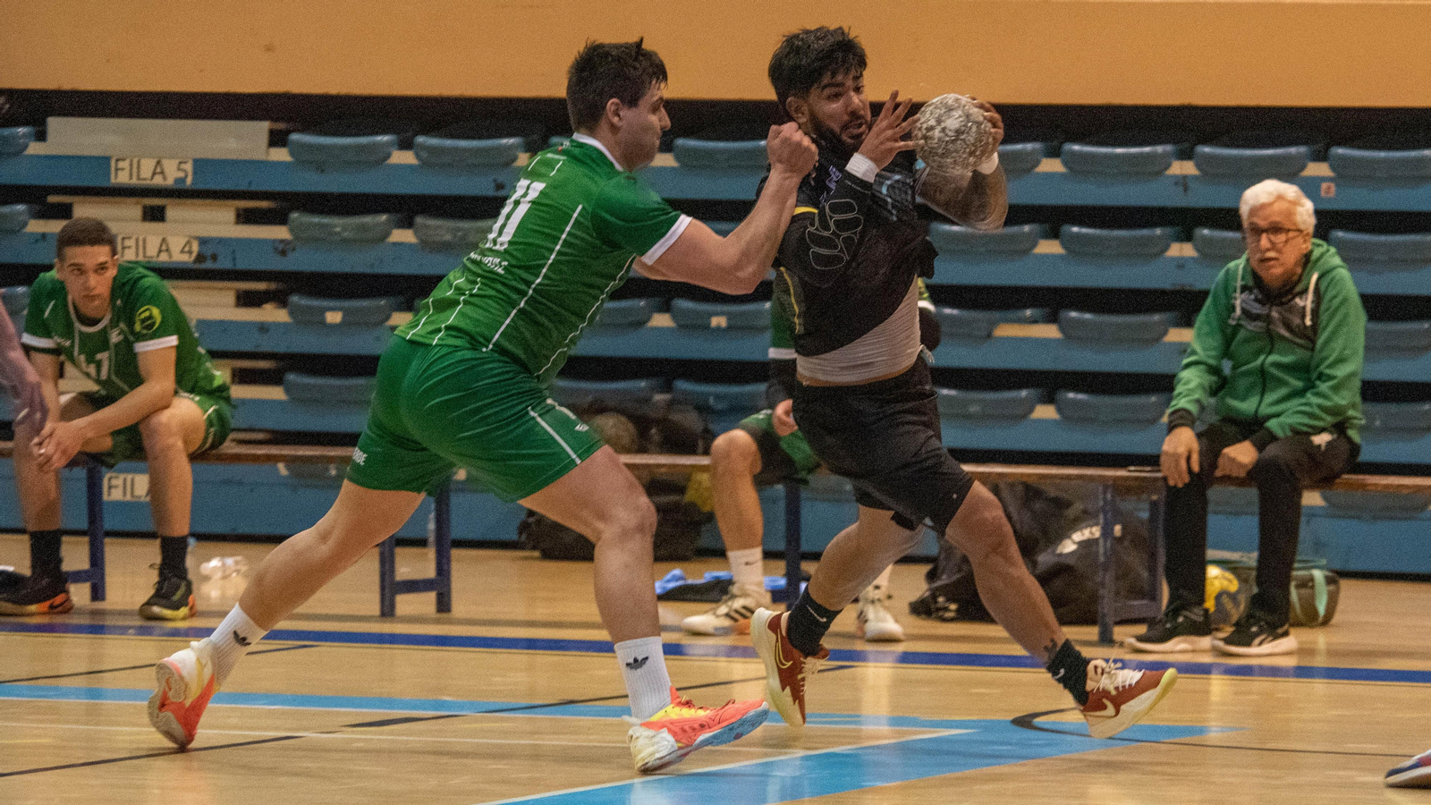 Las fos del BM Ciudad de Algeciras -BM Safa Madrid