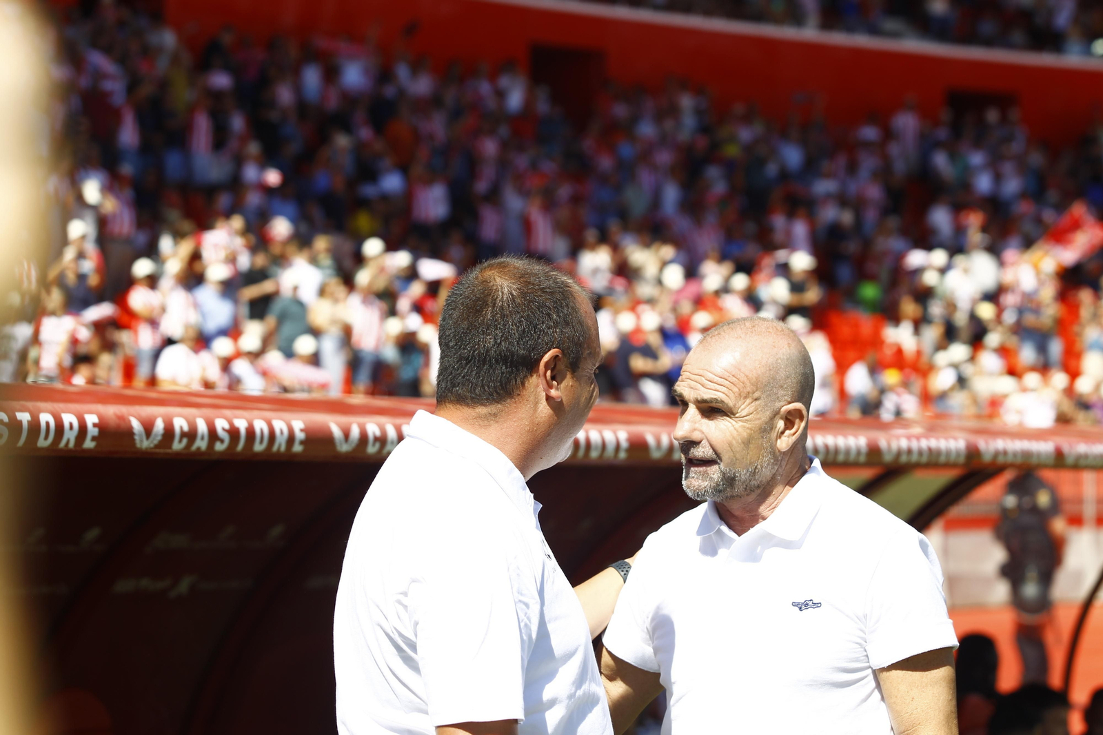 Imágenes del empate a 3 de la U.D. Almería y el Granada C.F.